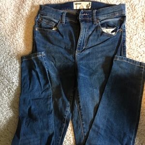 Size 3 Garage blue jean jeggings